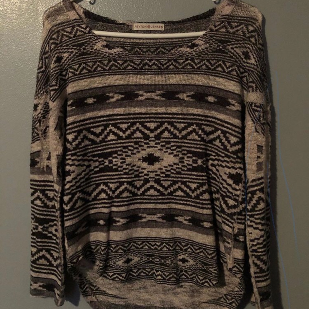 very light sweater